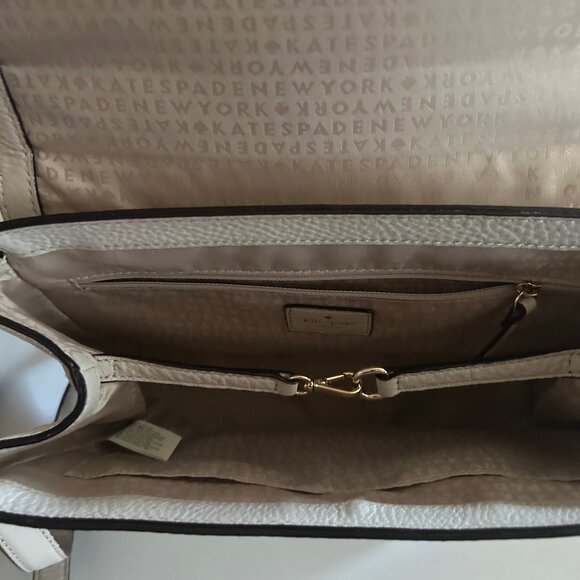 Kate Spade New York MAGNOLIA PARK LARGE LAUREL SATCHEL LEATHER BAG Purse - Picture 12 of 12